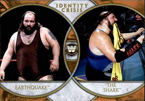 2018 Topps Legends Of WWE Identity Crisis Duals Bronze IC-6 Terremoto/The Shark Wrestling Trading Card