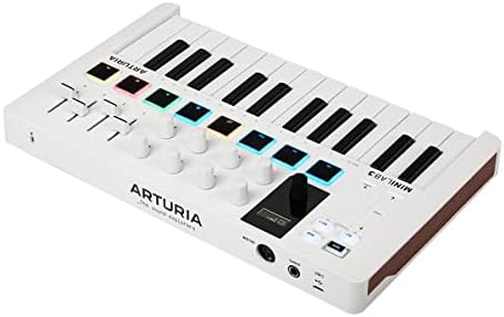 Controlador de teclado de Arturia Midi Minilab 3 White