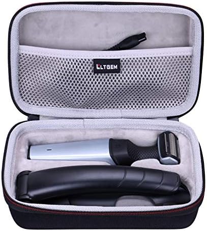 LTGEM EVA HARD CASE PHILIPS NORELCO Bodygroom Series 3500 ou Série 5000 Body Body Trimmer