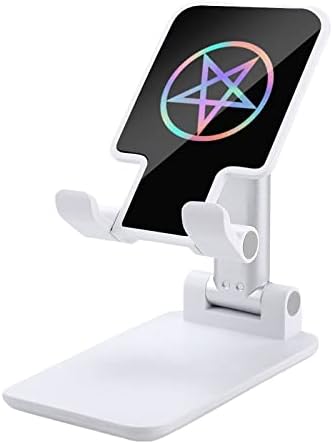 Magic Bright Bright Pentagram Cell Phone Stand para mesa de mesa de telefonia ângulo de altura Ajuste ajustável Stal-estilo