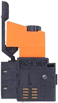 KAAGEE AC250V/6A FA2-6/1BEK Chave de velocidade ajustável para interruptores de gatilho de perfuração elétrica