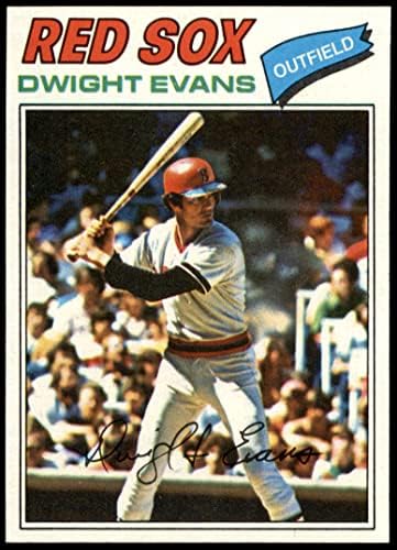 1977 Topps 25 Dwight Evans Boston Red Sox NM/MT Red Sox
