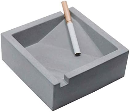 Shypt cinzray grandes cinzeiros para cigarros grandes descanso de duplo uso inquebrável ao ar livre para pátio/decoração de casa de cinzas externas/internas