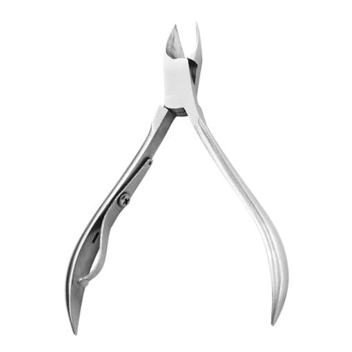 Zenec Cutticle Nipper com trava lateral em prata