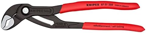 Ferramentas de Knipex - Chave de alicate, acabamento preto, ferramentas de 10 polegadas e knipex - alicates da bomba
