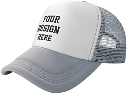 Capata personalizada Seu design aqui, Capata personalizada Design do seu próprio chapéu clássico de caminhões de caminhões