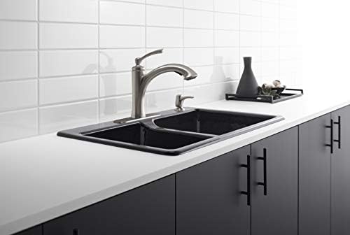 Kohler K-R16399-SD-VS Elliston Pia de cozinha torneira, vibrante inoxidável