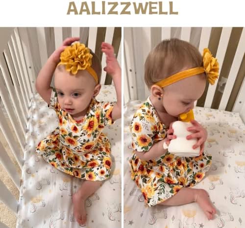 Vestido de corpulaveu para meninas recém -nascidas do recém -nascido Aalizzwell