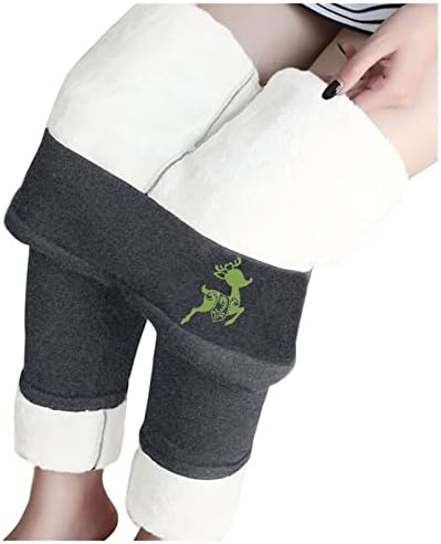 Leggings impressas para mulheres mais tamanho 3x mais veludo de veludo lambe leggings trabalham de roupas de casa Mulheres mais