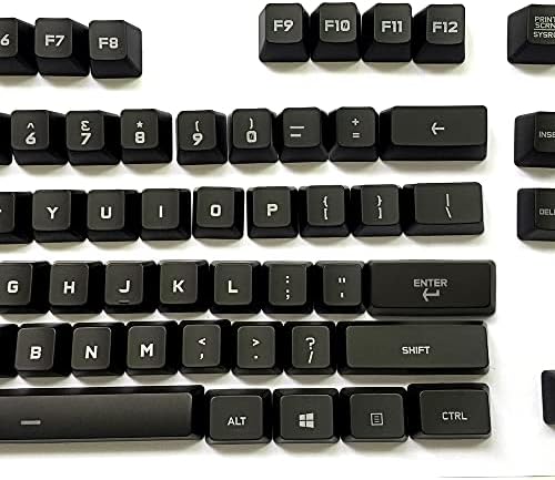Um conjunto completo 113 keys keycaps Substituição para o teclado Logitech G910 Orion Spark RGB Mechanical Gaming