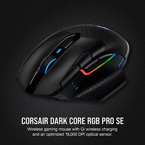 Corsair Dark Core RGB Pro SE, FPS sem fio/MOBA Gaming Mouse e MM700 RGB Pad Pad Pad Pad Pad Pad