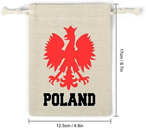 Awesome Eagle Crest Polish Bandragetas Bolsas de Armazenamento Bolsas de Candelas Bolsas de Candros