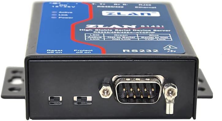 DAVITU Motor Driver-ZLAN5143I ISOLAÇÃO INDUSTRIAL RS232 RS485 RS422 TO ETHERNET TCP/IP Converter multi-host Modbus Gateway Server Anti-Light