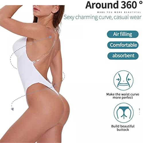 Shapers Invisible - Mergulhe o modelador de corpo sem costas para mulheres sutiã Deep V Bra Bra Sexy Bodysuit Party Night Tummy