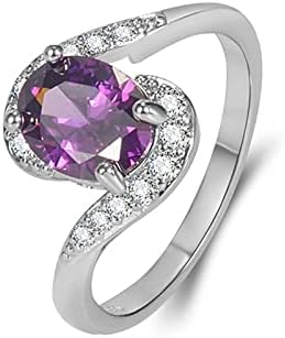 Noivado Round Cut Zircões Mulheres anéis de casamento anéis de jóias para mulher full diaml damies anel de anéis selvagens