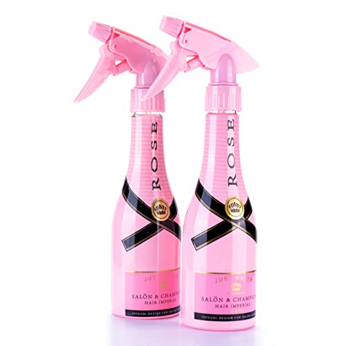 9 onças de spray de plástico vazio para cabelos, garrafa de esguicho recarregável com modo de névoa e fluxo, atomizador