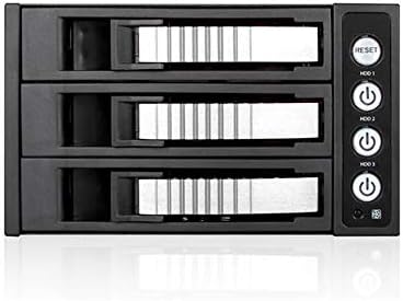 ISTAR BPU-230HD-SILVER 2X 5,25 a 3x 3,5 2,5 12 GB/S HDD SSD Rack