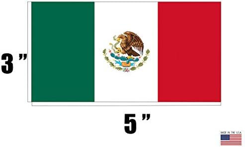 Rogue River Tactical México México Bandeira Méxica Decalel de decalques de adesivo Country Country