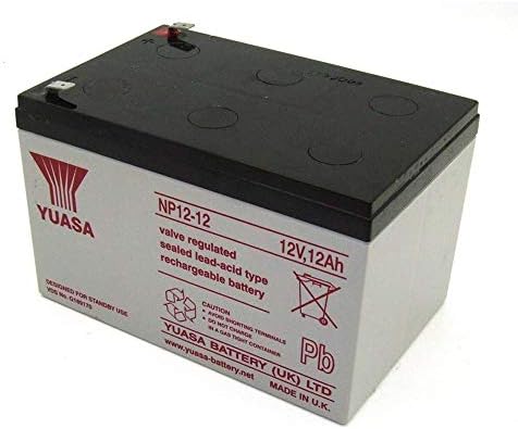 Yuasa genuíno np12-12 12 volts 12 Amph SLA Battery com terminal F2