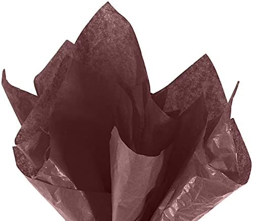 Meccanidade 50 folhas de papel grande embrulho de papel pastel preto a granel 20 x 26 polegadas para sacos de presente, casamento, festa, decoração de favor, artesanato de bricolage