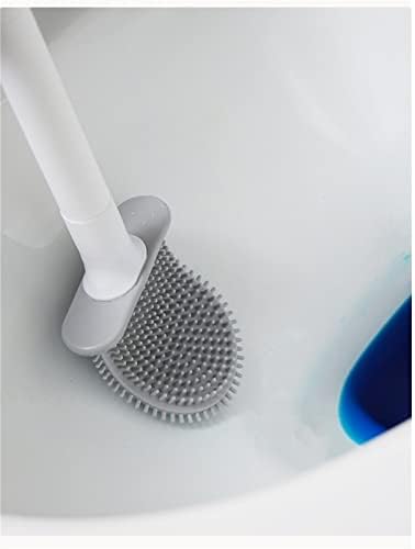 Escova de vaso sanitário zukeems pincel de vaso sanitário silicone wc limpador pincel de vaso sanitário limpeza pincel de