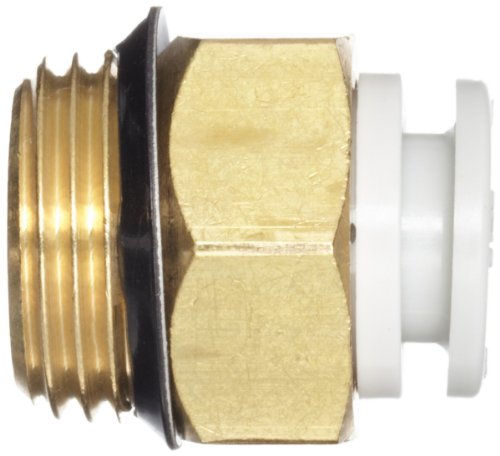 SMC KQ2H08-U03A Brass Push-to-Connect Tubo Fitting, adaptador, tubo de 8 mm od x 3/8 uni macho
