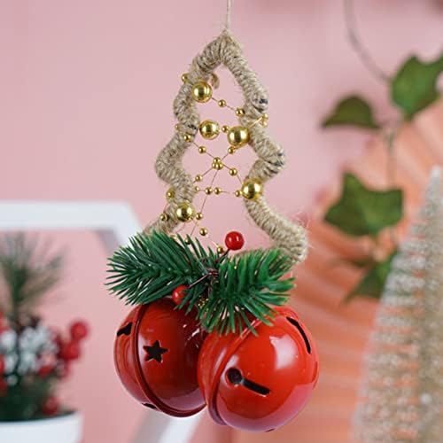 Christmas Jingle Bell Christmas Tree Bells Xmas Bell Ornament Jingle Bell Pingents Decor: 10pcs Photo Locket