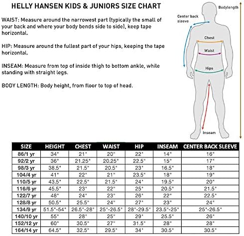 Conjunto de camadas de peso médio de Helly-Hansen Junior Unisex Lifa Merino, Múltiplas cores