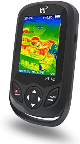 Câmera térmica de resolução de 320 x 240 IR, câmera infravermelha do tamanho de bolso com imagem térmica em tempo real