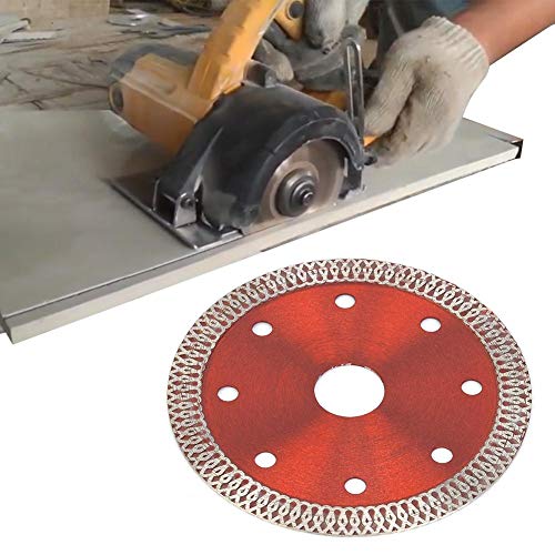 Ftvogue Diamond Saw Blade Circular Cutting Wheel para corte de azulejos de cerâmica 4.13 4,44 polegadas [105mm], lâmina de serra