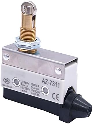 Axti Momentary Parallel Roller Manger Limiting Switch 380V 10A 1NC+1NO Painel de montagem Micro Switches
