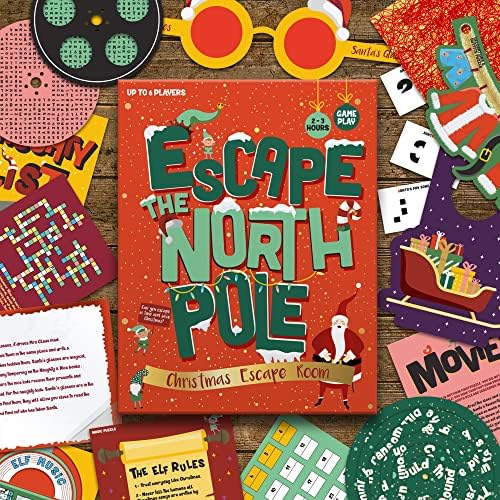 Gift Republic Escape the North Pólo - Joga de Estação de Escape de Natal - Até 6 jogadores - Você pode escapar a