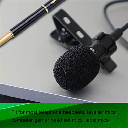 Dbylxmn reverso mini 15 tamanho de espuma de espuma Blac peças de pára -brisa Microfones/fones de ouvido Ferramentas para melhoramento
