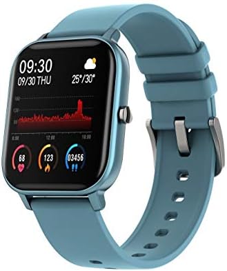 Twdyc Smart Watch Men Mulheres 1.4 polegadas Touch Rastreador de fitness Rateria de monitoramento de freqüência cardíaca Sports esportes