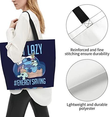 Cartoon Troves Bag Bolsa Sacos de ombro de compras para mulheres Bolsa de impressão de praia havaiana dobrável à prova d'água