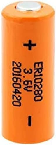 Morbex ER10280 3,6V Bateria de lítio 450mAh, FX2NC 32BL ER10 28 2/3AAA Bateria para sistema de medidores de utilidade,