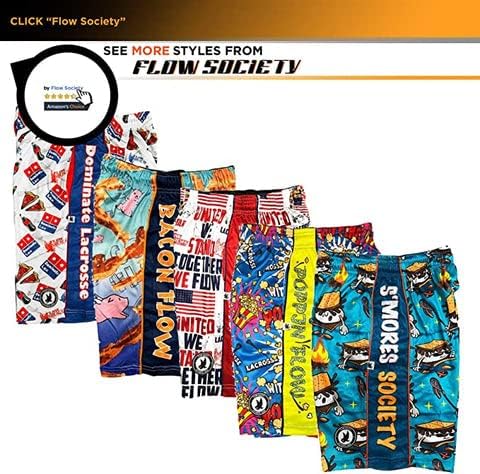 Flow Society Boys 'Hat Trick Hockey Shorts - Shorts para meninos - Shorts de ginástica
