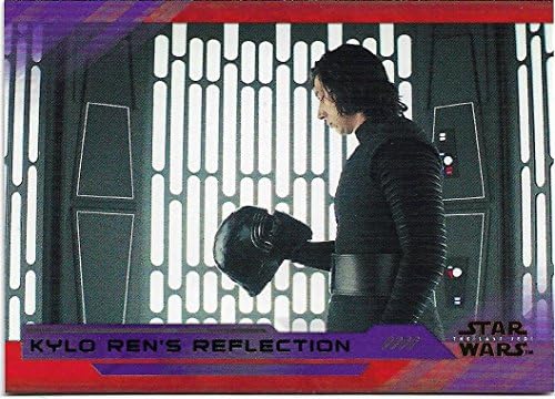 2018 Topps Star Wars Episódio 8 The Last Jedi Série 2 Complete Purple Parallel Set Cards 1-100