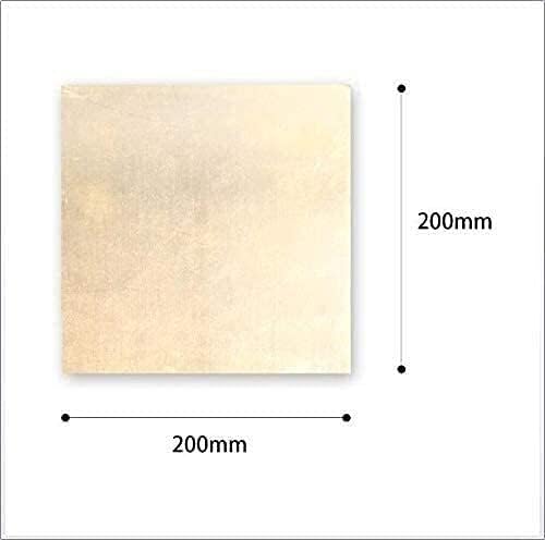 Placa de latão de kekeyang folha de cobre pura folha de metal placa fina de folha de papel de cobre pura placa de folha de