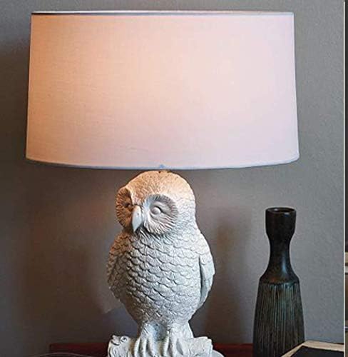 Lâmpadas de mesa Ataay, personalidade coruja simples lâmpadas de mesa de estilo ocidental, lâmpada de estudo, lâmpada