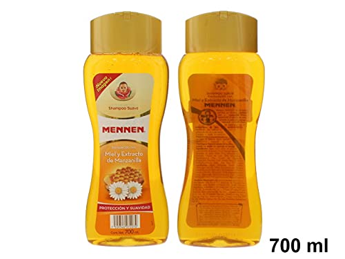 Mennen Shampoo para bebê com néctar de mel e camomila/shampoo suave para bebe con Miel y Extracto de manzanilla