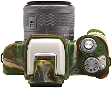 Caso de silício Rieibi para Canon M50 M50 Mark II, capa de câmera de proteção de silício macio para Canon EOS M50 EOS M50