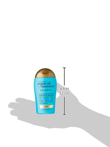 OGX Renovação + óleo de argan do shampoo de Marrocos, tamanho de teste de 3 onças