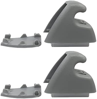 Gorniloxam Grey Sun Visor Support Clip, Substituição para Chevy Silverado 1500 Tahoe para GMC Sierra 1500 para Yukon 2007-2013,