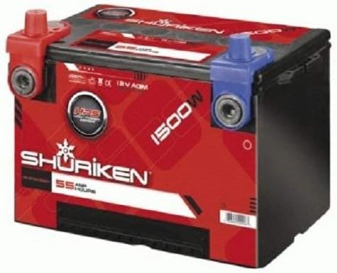 Shuriken sk-bt8785dt 12 volts de alto desempenho AGM Power Cell Battery para sistemas de até 1500 watts