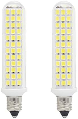 Bulbos de lâmpada de LED de YLAIDE E11 Equivalente a bulbos de halogênio 1200LM, T4 JD E11 Mini lâmpadas de base de candelabros