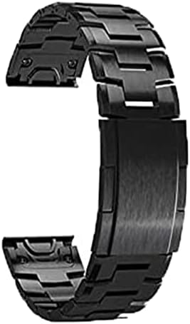 A pulseira de liga de liga de titânio mais recente eeom para a pulseira Fenix ​​6x 22 26 mm para Garmin Fenix ​​6 6x