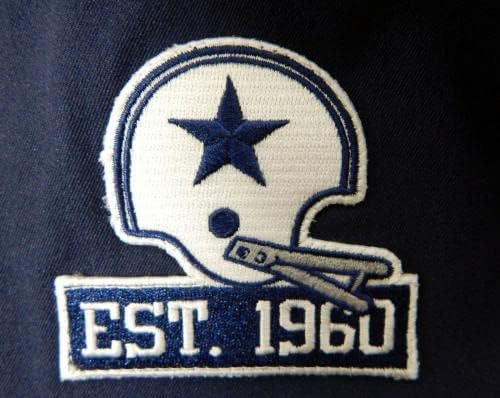 2019 Dallas Cowboys Aldon Smith #58 Jogo emitido Navy Jersey Est 1960 Patch 481 - Jerseys não assinados da NFL usada