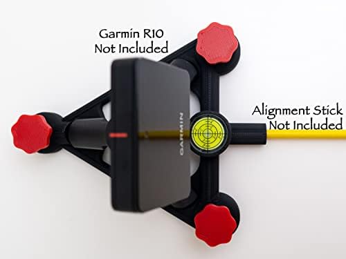 Alinhamento e nivelamento ajustáveis ​​representam a abordagem Garmin R10