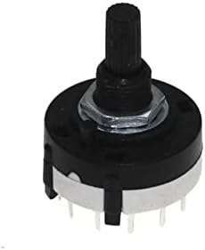 Codificador de interruptor Zthome 10pcs rs26 plástico 4 pólo 3 position Banda rotativa interruptor 2 pólo6 Posição 1 pólo12 Posição